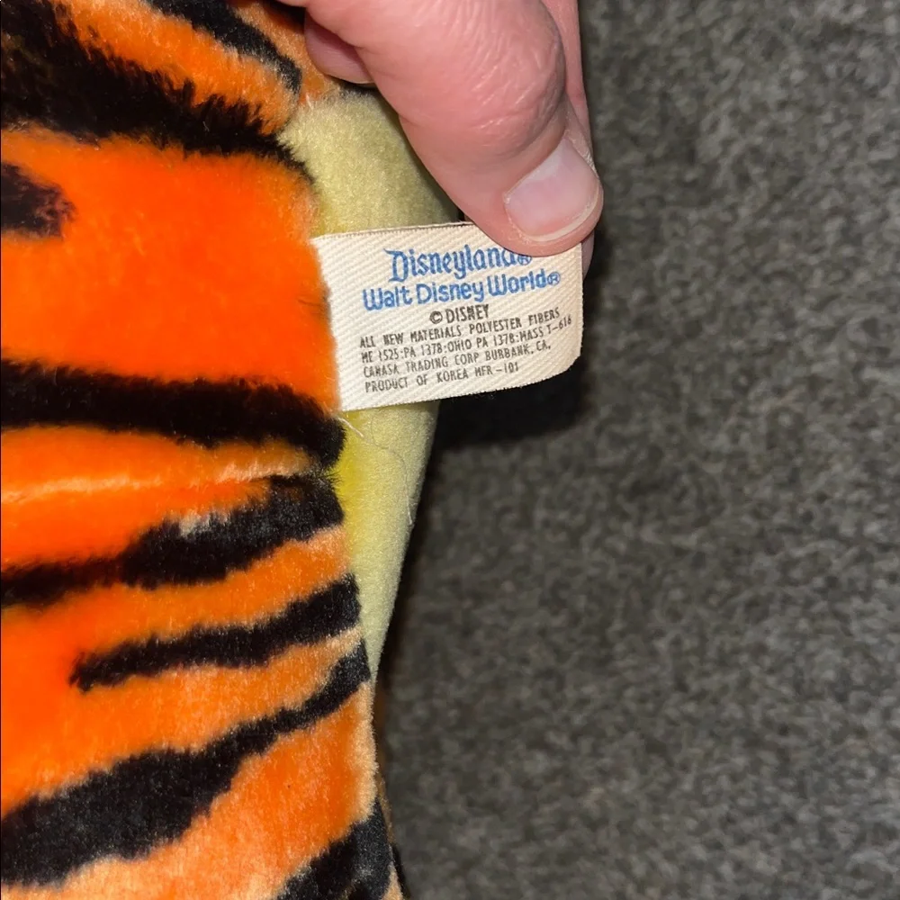 Vintage Disney Parks Winnie the Pooh Tigger Plush Stuffed Animal